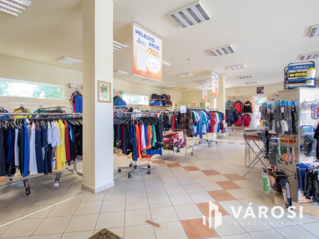 Telephely irodaházzal, 180 m2-es üzlettel és parkolókkal