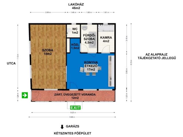 Felújított 4szobás családi ház,mellette kiadható ingatlannal