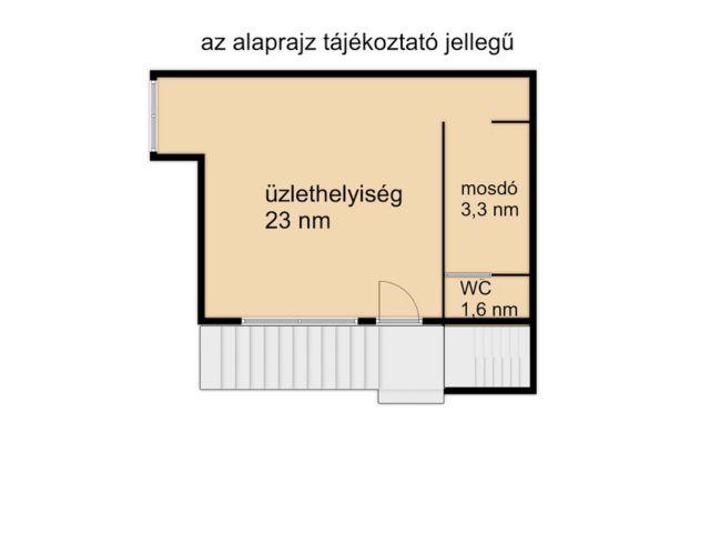 Eladó üzlethelyiség a belvárosban