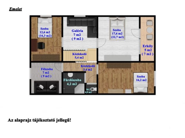 Stílusos, felújított családi ház Orosházán