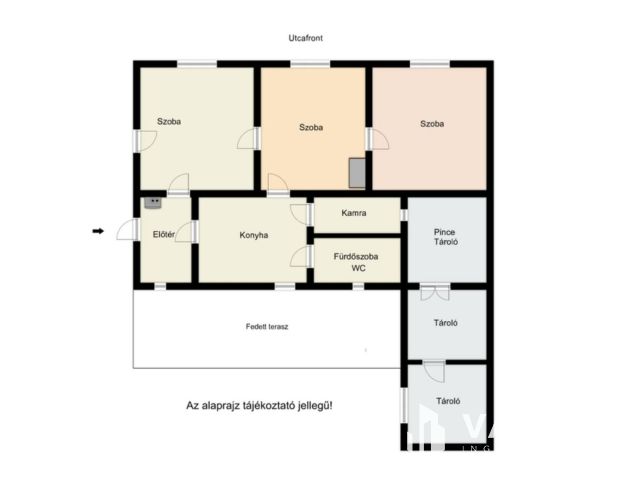 Családi ház eladó Bordány központjában