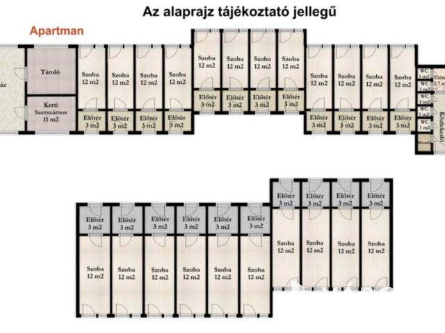 Turisztikai, közösségi célra is alkalmas üdülő Szanazugban