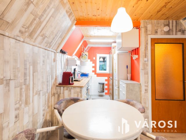 Kisház az erdő mellett