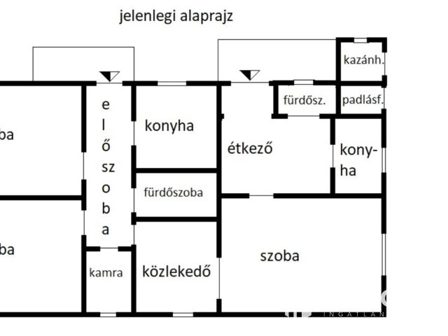 Jól alakítható ház a Szombathelyhez közeli Váton