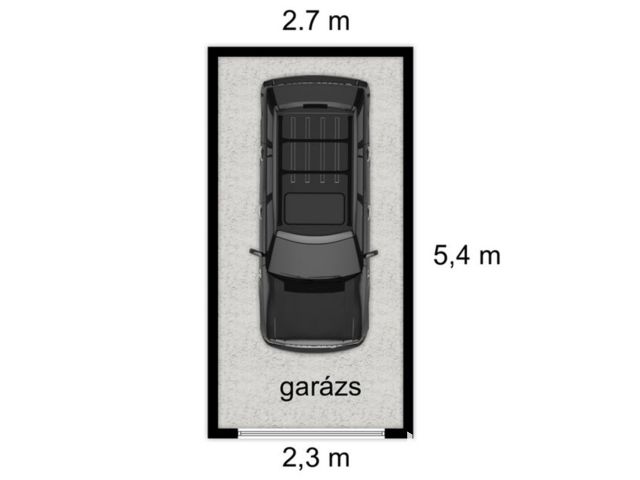 Belsőudvari garázs eladó a Nádas utcában .