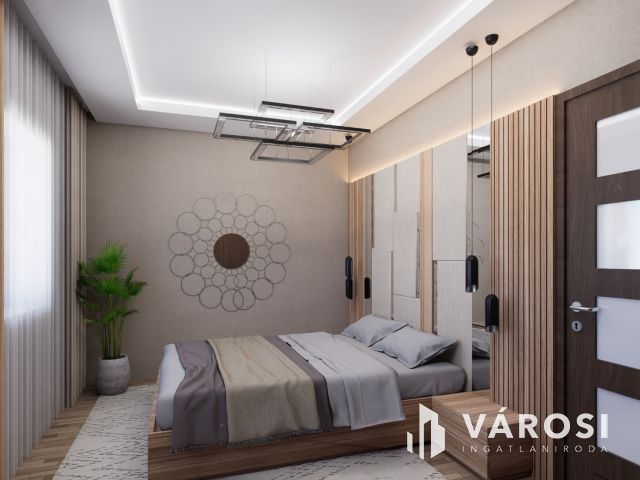 Modern, hőszivattyús, 95 m2-es családi ház népszerű helyen