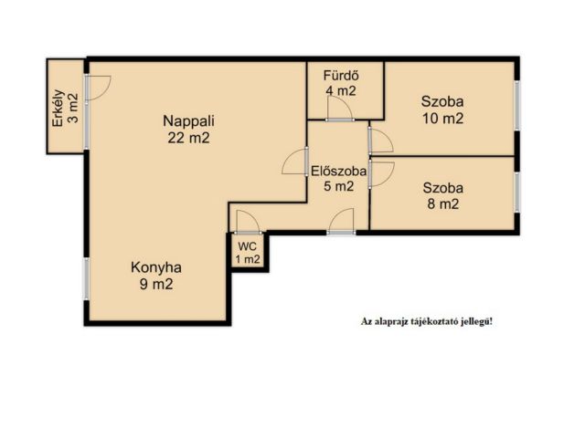 3 szobás felújított lakás egyedi panorámával a központban!