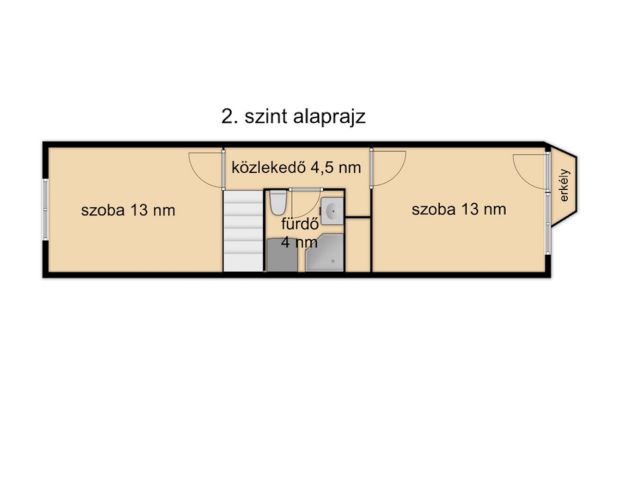 Gyönyörű belvárosi lakás a szökőkútnál