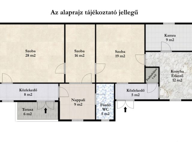 3 szobás családi ház Gyomaendrődön