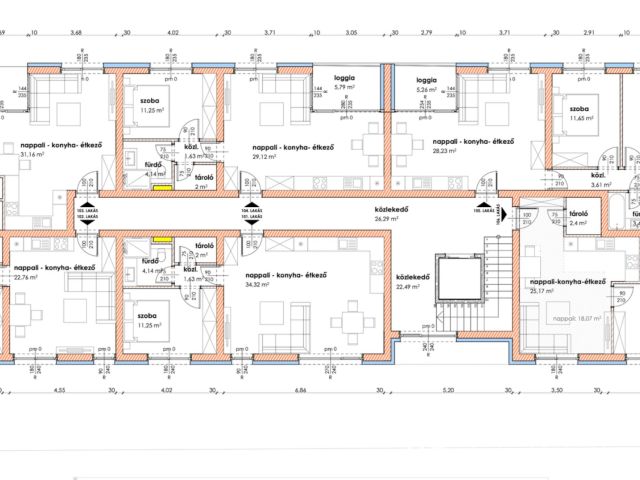 Első emeleti újépítésű lakás a Hagymatikumtól 60 méterre 6