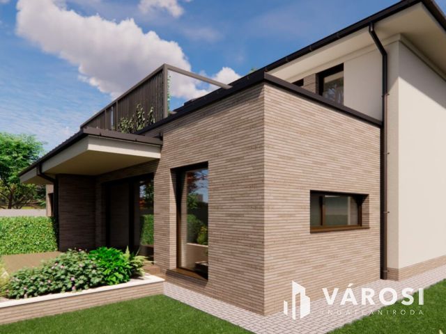 Debrecen kedvelt, csendes kertvárosi részén ELADÓ IKERHÁZ